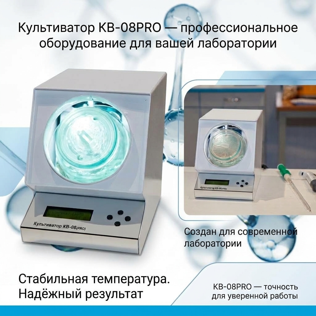 Культиватор водорослей КВ-08(PRO) ТУ 26.51.66-003-63790925-2025